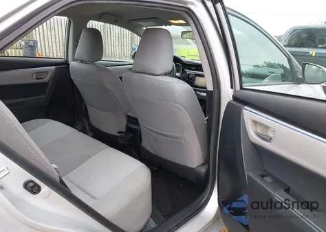 2016 Toyota Corolla Le z USA, uszkodzony, nr VIN 2T1BURHE8GC707929